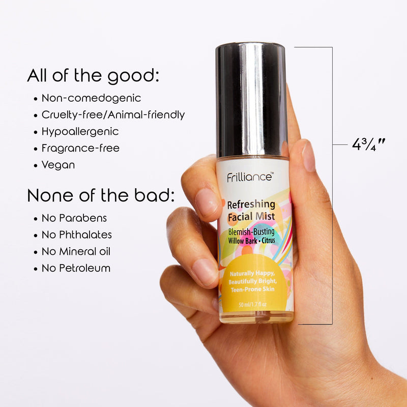 Fiona Frills Makeup Blemish-Busting Facial Mist | Citrus Rain Frilliance